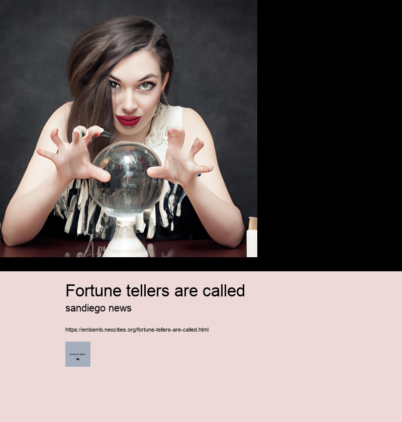 fortune tellers are called
