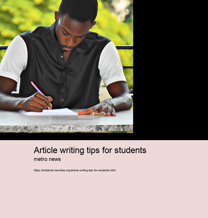 article writing tips for students