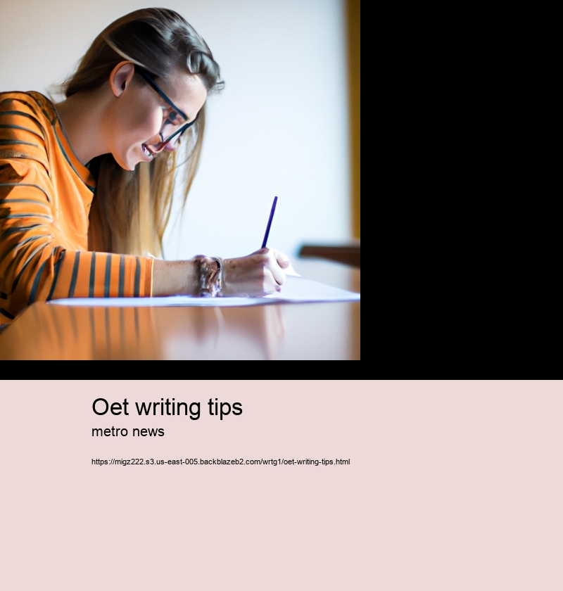 oet writing tips